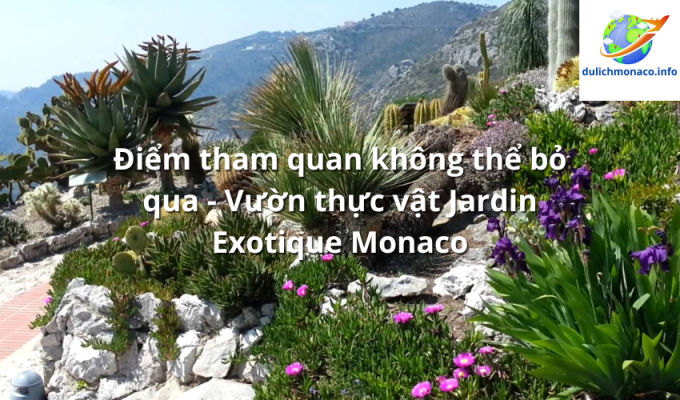 Điểm tham quan không thể bỏ qua - Vườn thực vật Jardin Exotique Monaco